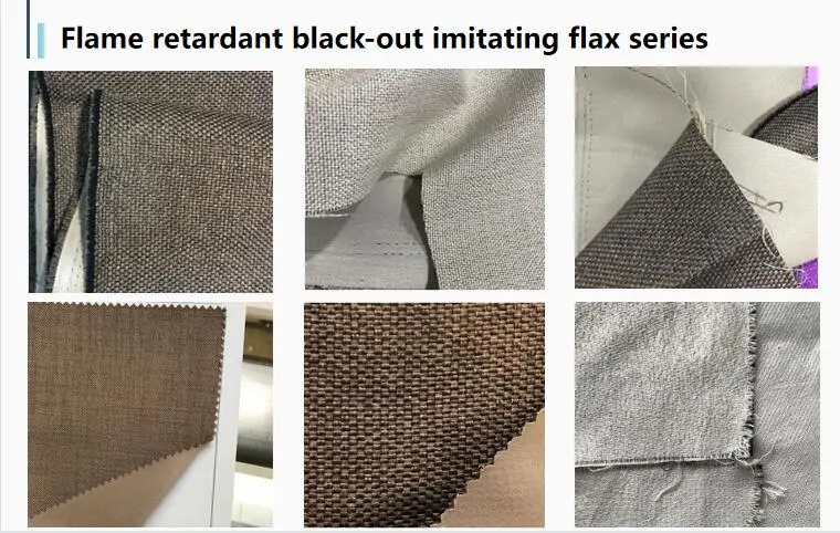 Polyester Flame Retardant Fabric for Garment Apparel Furniture Car Interior