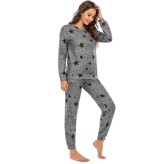 ODM Factory Luxury Hot Sleepwear Pyjamas Ensemble de pyjama 2 pièces pour femmes