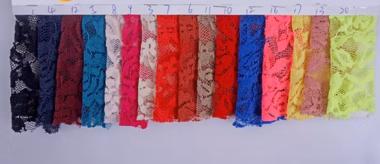 2019 tissu de dentelle de broderie de soie véritable pour la vente en gros de vêtements de vêtements
